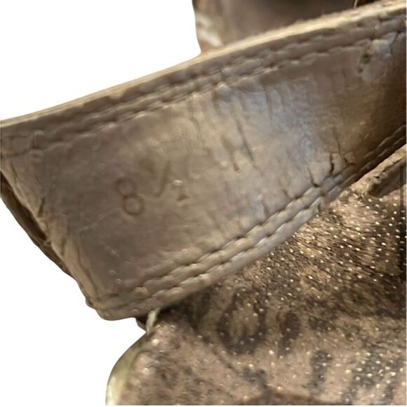 Stuart Weitzman Women's Slide Sandals Brown Size 8.5 Elegant Design - Picture 9 of 11